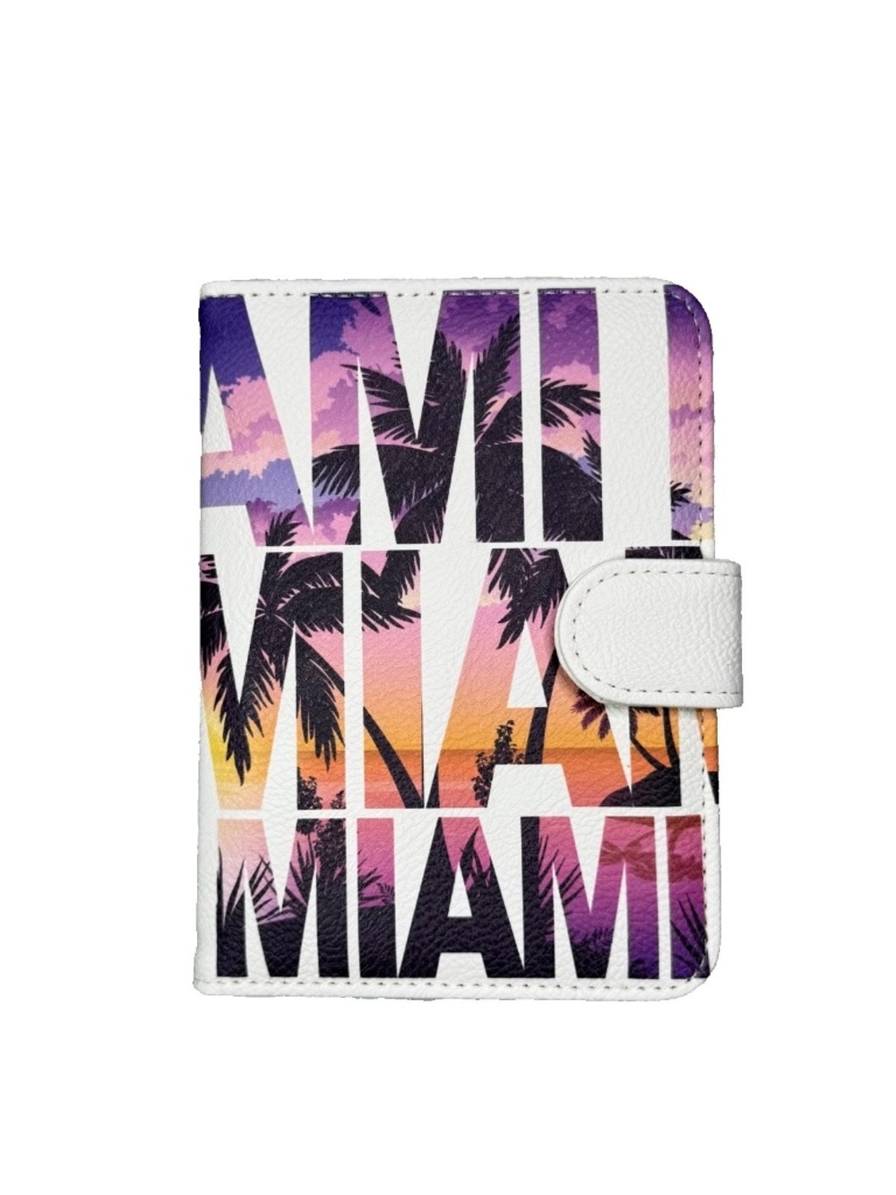 Robin Ruth - Miami Beach Sunset Passport Holder / Cover, with Card Holders - NWT